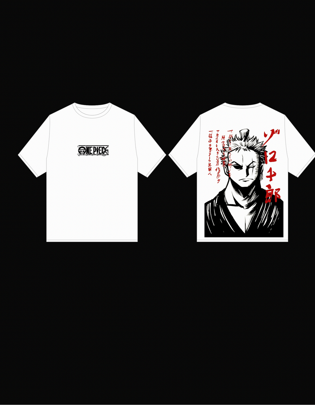 Zoro coustom tshirt
